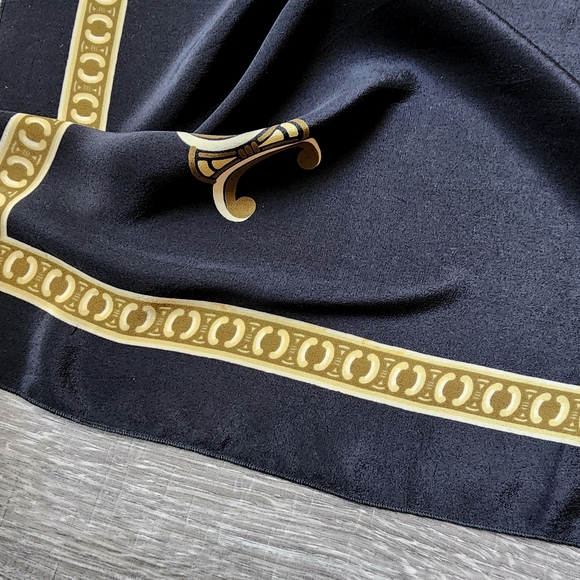 Celine Vintage Silk Bandana - Picture 9 of 15